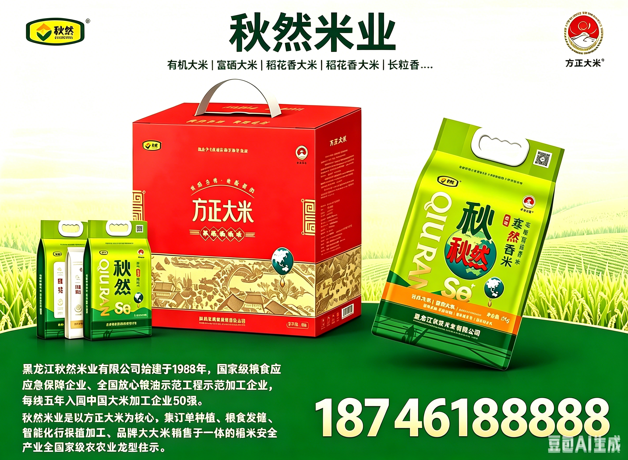秋然米业齐齐哈尔线上分站